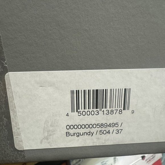 Balenciaga Womens Phantom Sneaker Burgundy Size EU37 C US7 - Picture 6 of 6